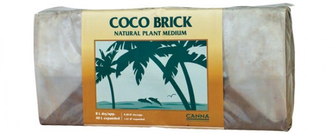 Canna Coco Brick - 40L Expanded