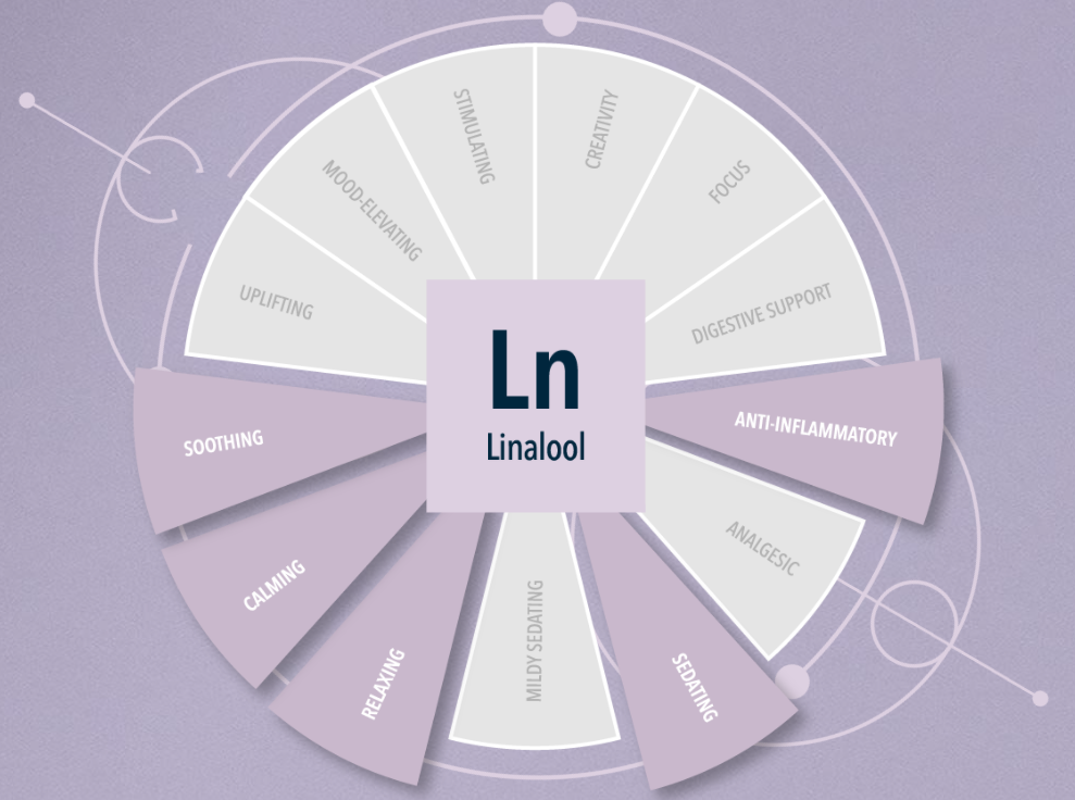 Integra Terpene Essentials 4g Linalool 62% relative Humidity master case of 288 packs Chart View