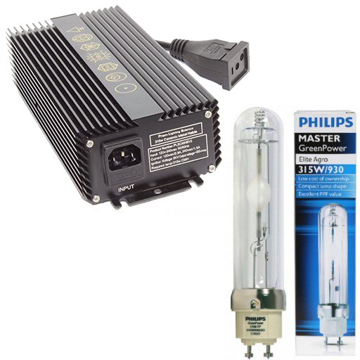 Prism Lighting Science 315W CMH Ballast Philips Bulb Combo 120/240V