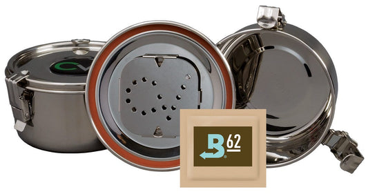 CVault 2 Liter Humidity Curing Storage Container, 7 x 4