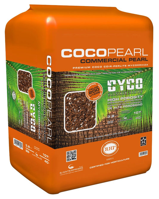 CYCO Coco Pearl W Mycorrhizae 3.8 Cu Ft (25Plt)