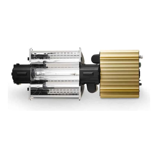 DimLux Nanotube fixture front view showing the sealed glass tube