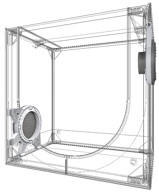 Secret Jardin Dark Propagator 60 v4.0 3D wireframe