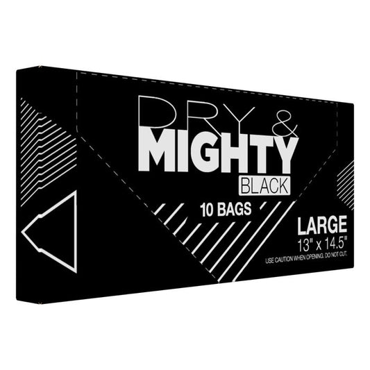 Dry & Mighty Black Bags Large (10 Pack) Box