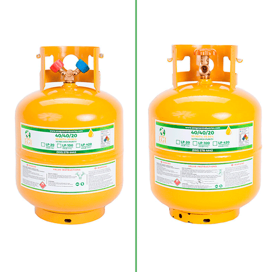 LP-20 | 40/40/20 | ISO-PROPANE BLEND | Dual & Single Valve options