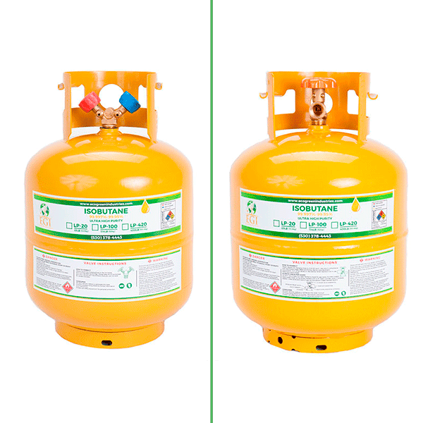 LP-20 | ISOBUTANE | R600A | Dual & Single Valve options