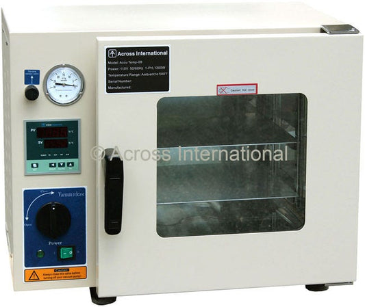 Across International - Accu Temp Vacuum Drying Oven / Degassing Oven - 0.9 Cu Ft