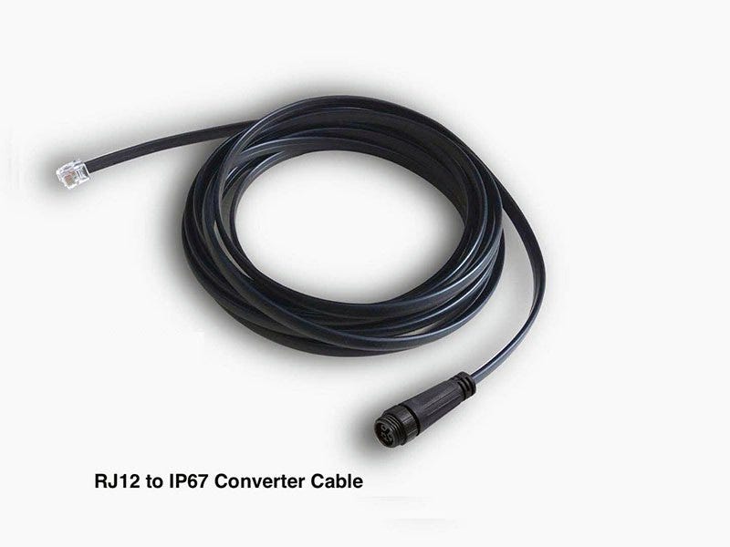 TrolMaster ECS-3 RJ12 to 3pin IP67 converter cable