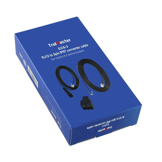 TrolMaster ECS-3 RJ12 to 3pin IP67 converter cable Box