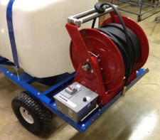 Electric Wind reel + ELECTRIC START HONDA 5.5HP Engine Main Image