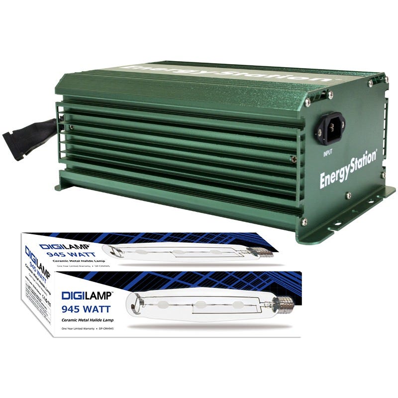 945 Watt CMH SE DigiLamp Lamp and EnergyStation Ballast