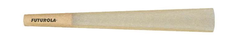 Futurola Fatboy Size 120/30 Dutch Brown Pre-Rolled Cone with Non-Printed Tip - Case of 2688 Single Cone
