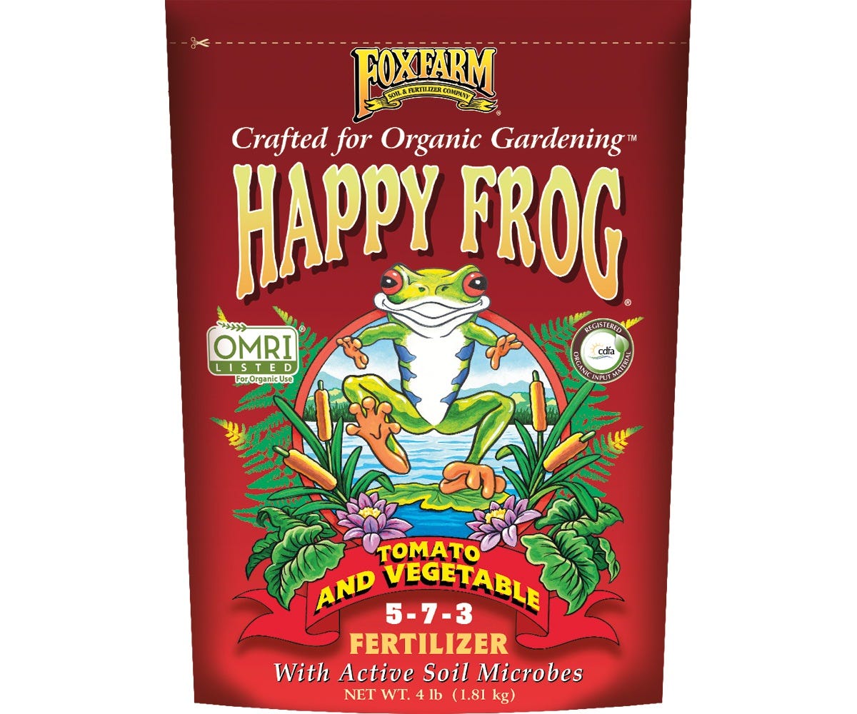 Happy Frog Tomato & Vegetable 5-7-3 -- 4 lbs