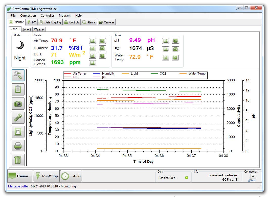 AgrowTek GC-Pro Control System Software