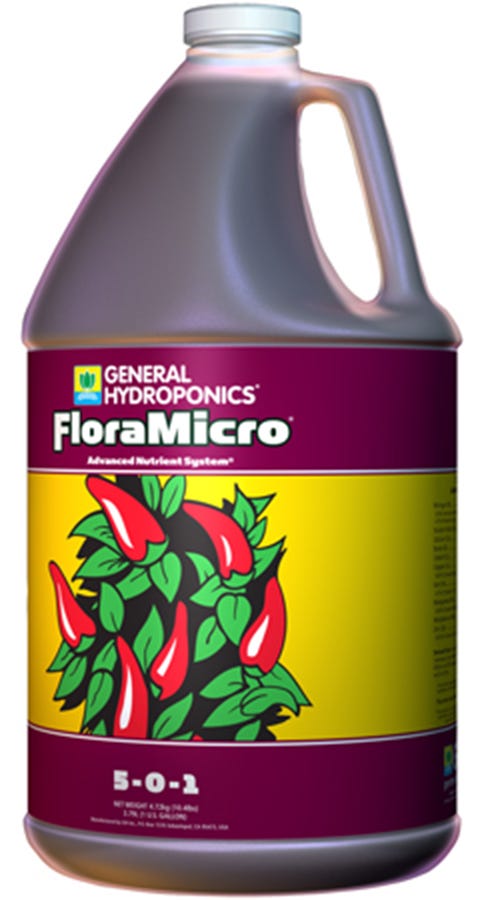 General Hydroponics FloraMicro 5-0-1 - 1-gallon Main Image