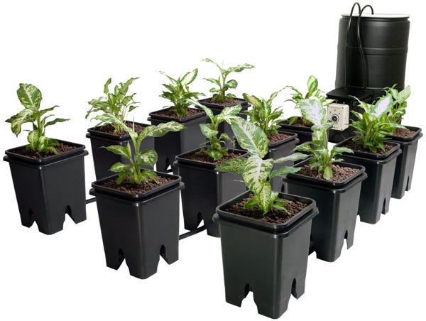 Active Aqua Grow Flow 7-Gal Controller w/5 Gal Bucket Kit