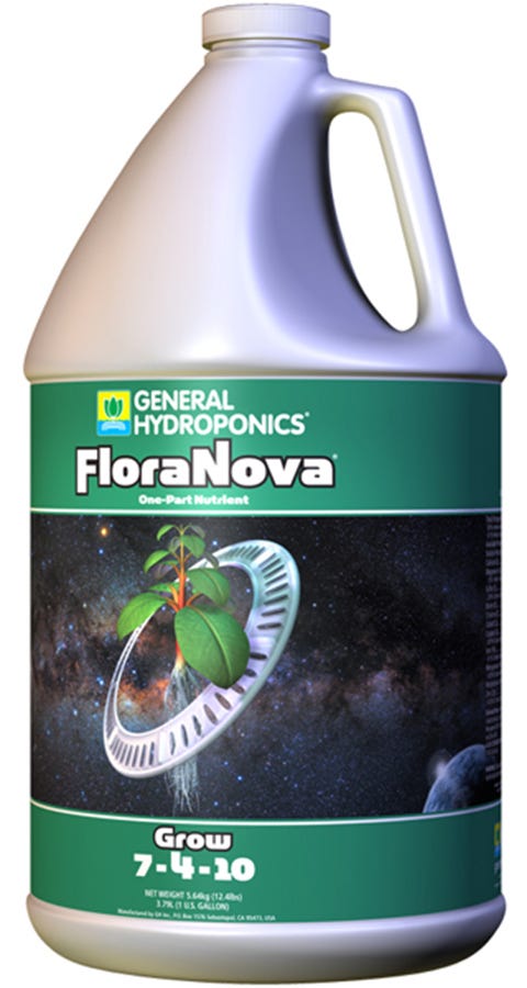 General Hydroponics FloraNova Grow 7-4-10 - 1-Gallon Main Image