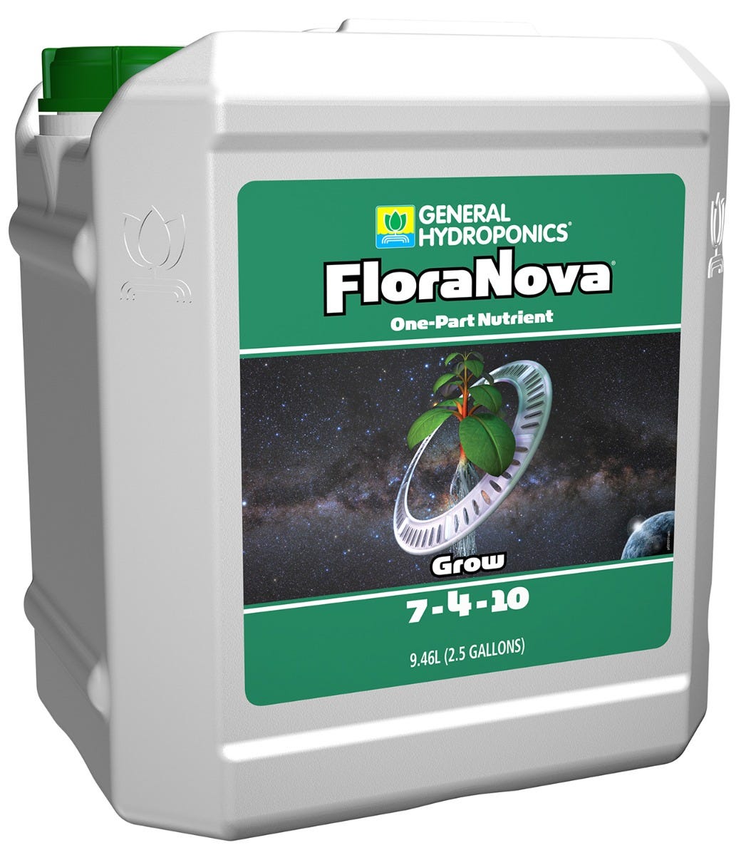 General Hydroponics FloraNova Grow 7-4-10 - 2.5-Gallon Main Image