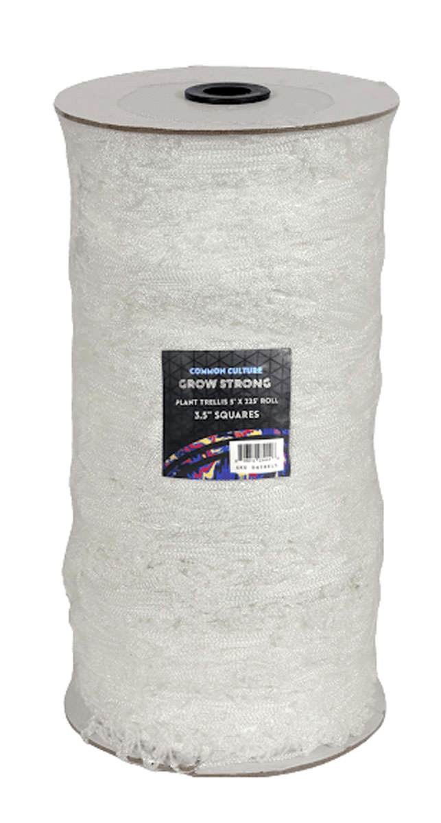 Common Culture Soft Mesh Nylon Trellis Netting Bulk Roll 5 ft x 225 ft w/ 3.5 in Squares Main View