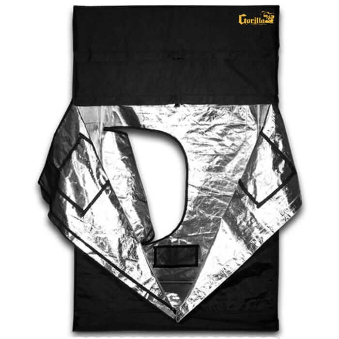Gorilla Grow Tent 5 x 5 Both Doors Open