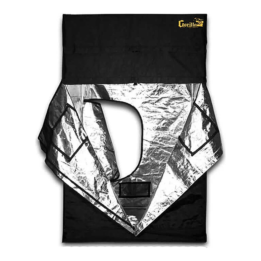 Gorilla Grow Tent 5 x 5 with both doors open