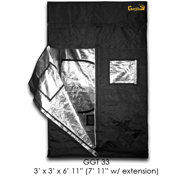 Gorilla Grow Tent 3' x 3'