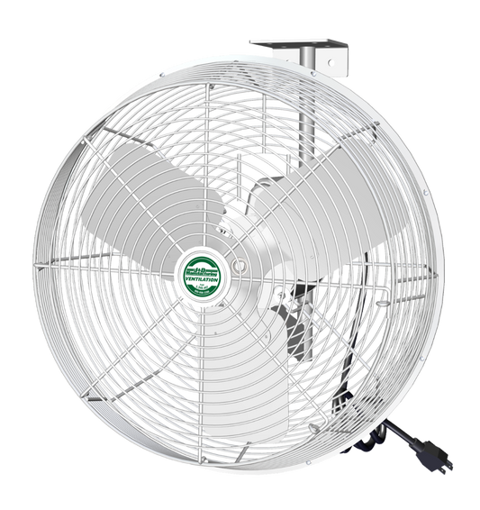 Green Breeze 20"  HAF FAN, White, 1PH, 115V, 1/Var, W/Bracket & 10' Cord Main Image