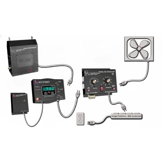green air products co2 digital sequencer sensor cdmc 6 Installation Diagram
