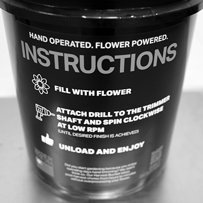 Greenbroz - Harvest Bucket Instructions on Bucket
