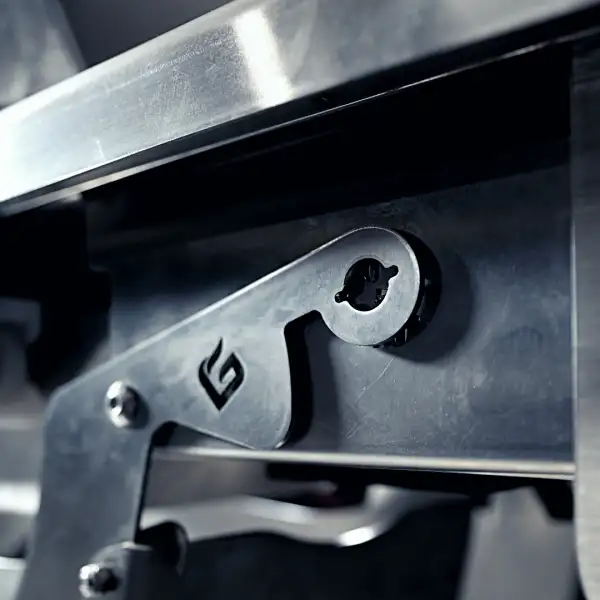 Greenbroz Model G - Grinder Side Closeup 2