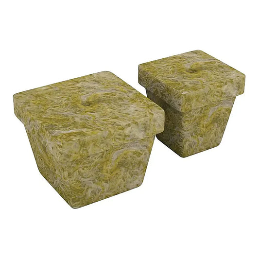 Grodan® Stone wool 1.5" A-OK Starter Plugs in Prefilled tray - (Case of 30x50ct Loose Plugs in cell tray/1500plugs) - starter plugs