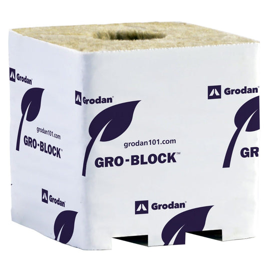 Grodan Gro Block Improved GR4 - 3' W/ Hole (3x3x2.6) (Commercial Case - No Shrinkwrap) Main Image