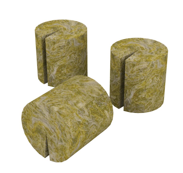 Grodan Stonewool Macro Plugs