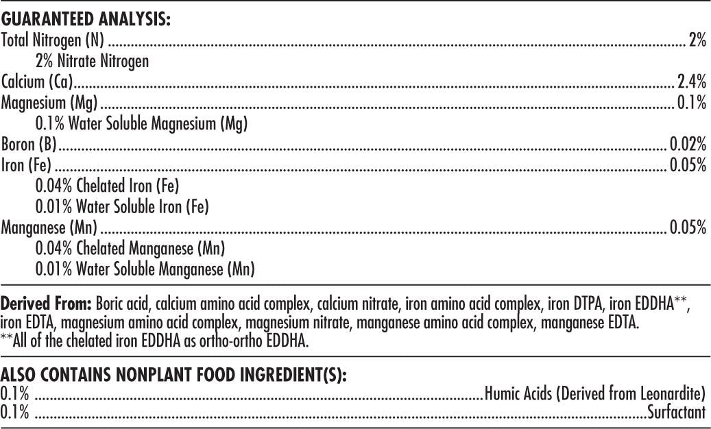 Advanced Nutrients - Micro - PH Perfect 3 Part 4 L Guaranteed Analysis