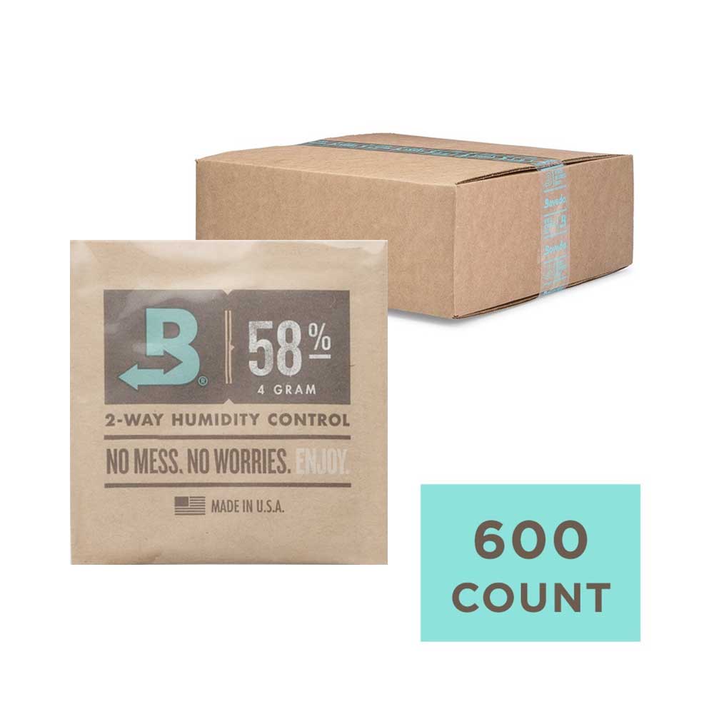 Boveda 58% 4g Unwrapped Bulk - 600 Pack