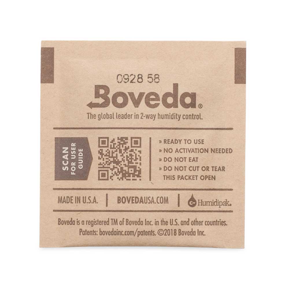 Boveda 62% 4g Unwrapped Bulk - 600 Pack