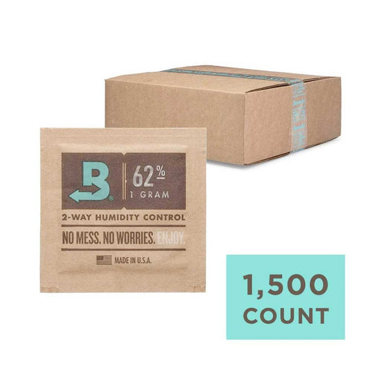 Boveda 62% 1g Square - 1500 Pack