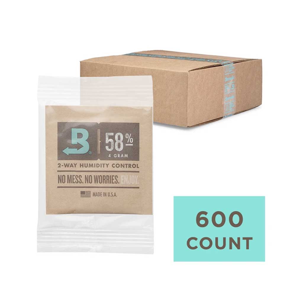 Boveda 62% 4g Unwrapped Bulk - 600 Pack