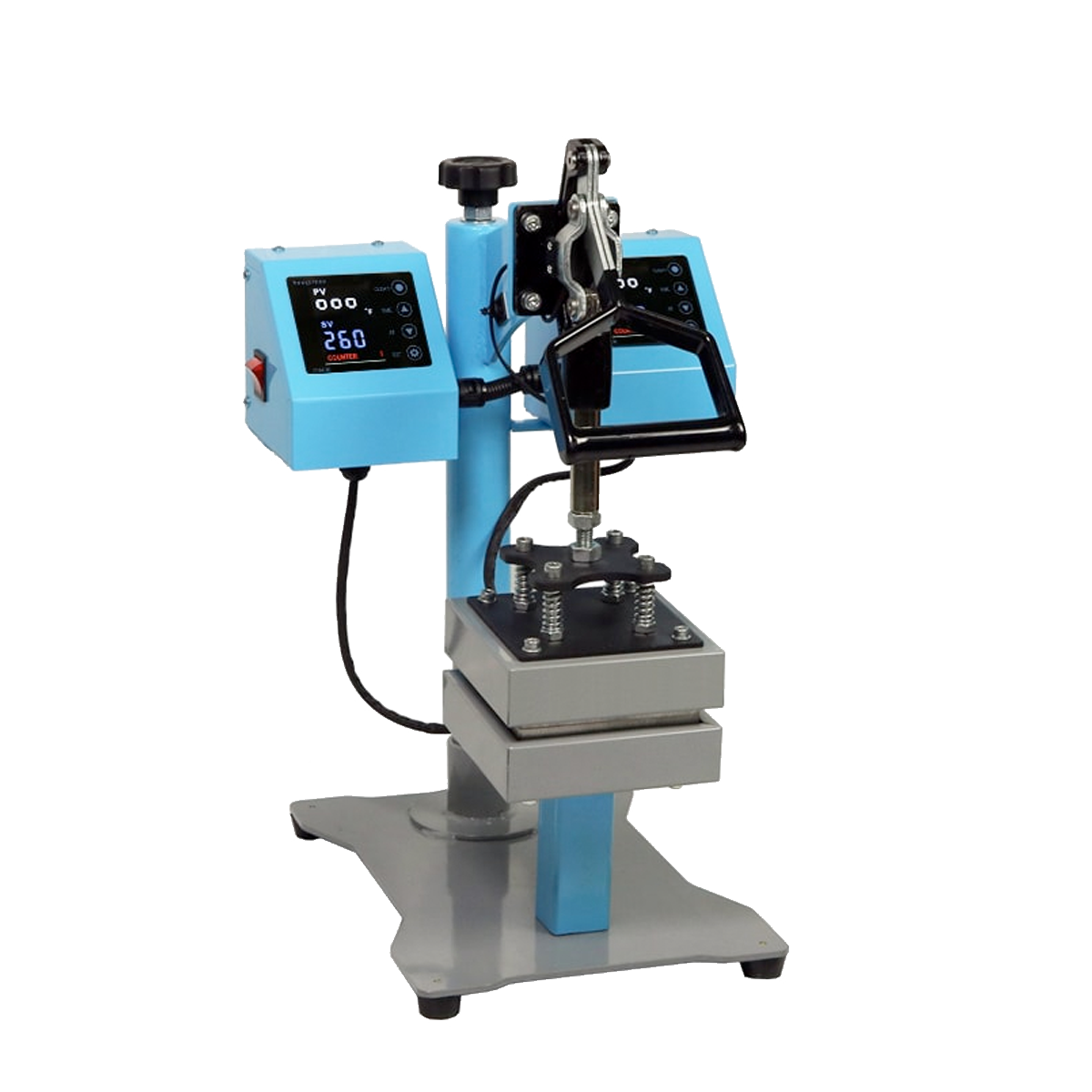 Bubble Magic 5 in x 5 in Manual Heat Press 100 psi