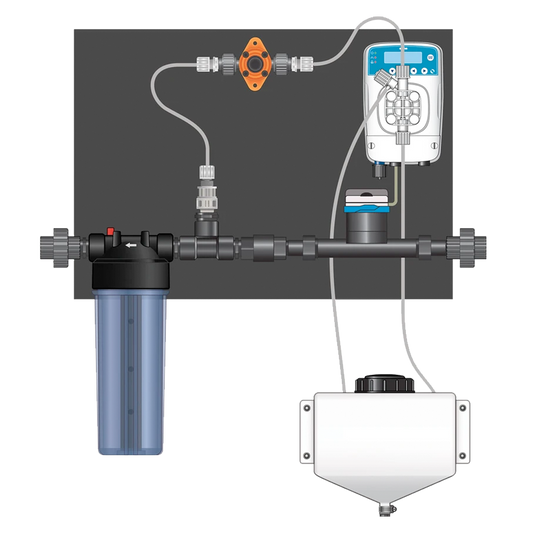 ETATRON eONE Micro-Doser - ASSEMBLED PANELS - 3/4 in - Etatron eONE Micro Doser Assembled Panel (Right to Left)