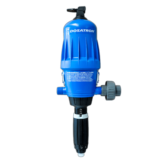 Dosatron HiFlo Series Nutrient Delivery System Unit - 1 1/2 in - 1.25 to 4.85 mL -- 0.25 to 0.9 tsp