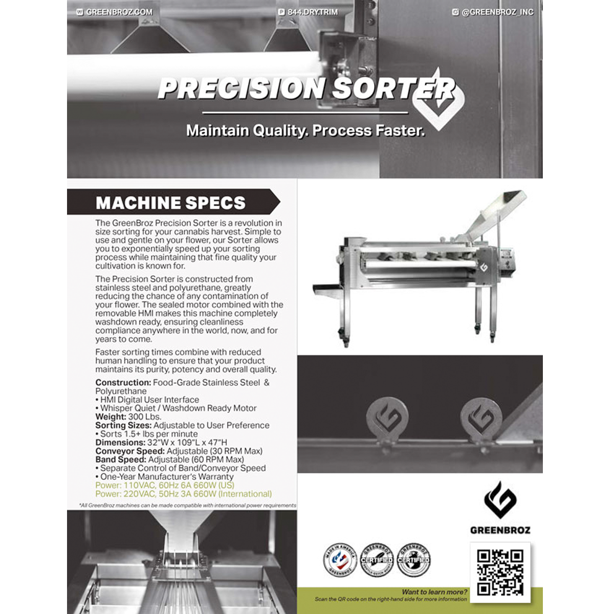 GreenBroz - Precision Sorter