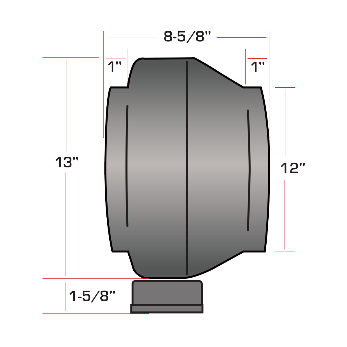 Hurricane Inline Fan