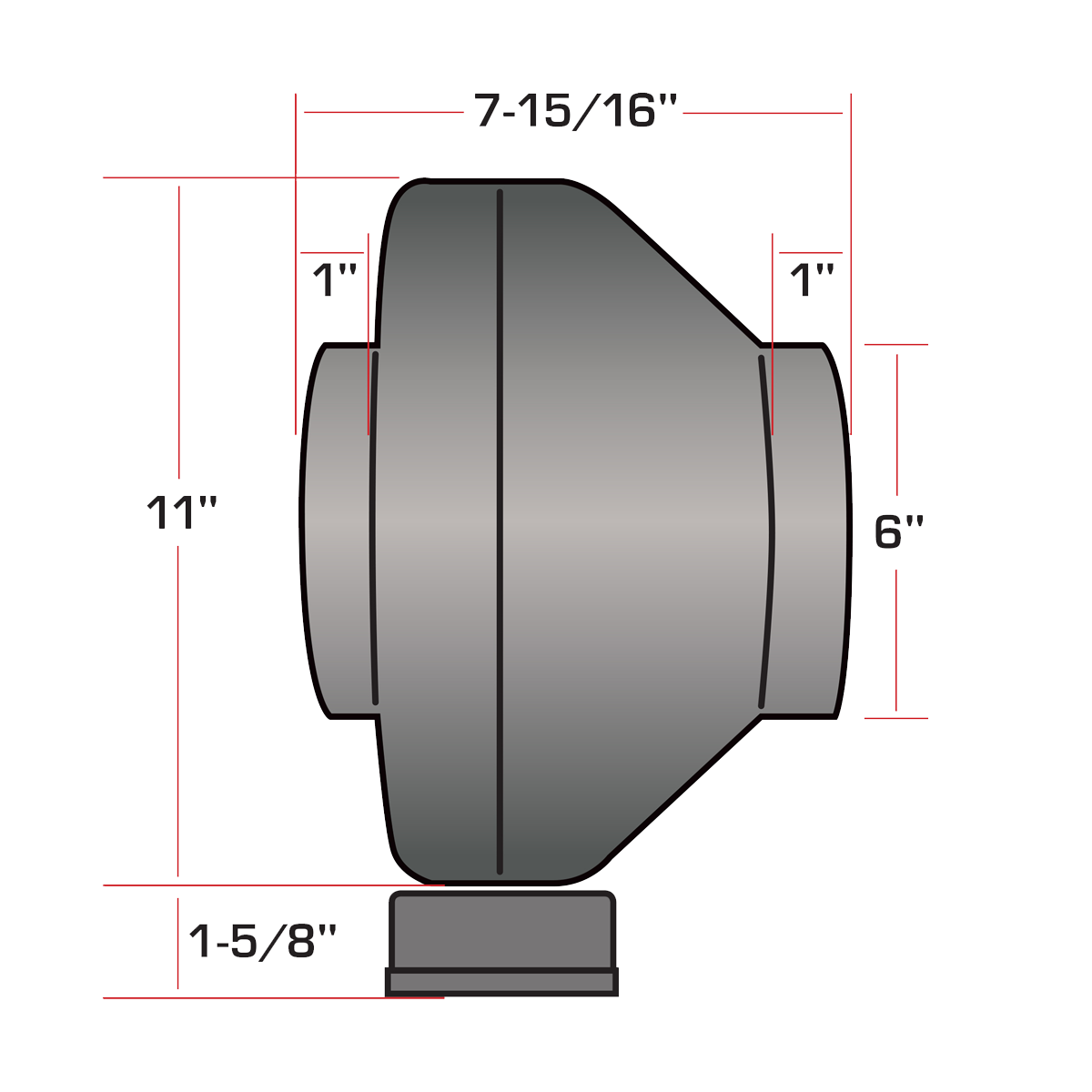 Hurricane Inline Fan