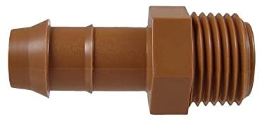 Netafim 1/2in Threaded Adapter for connection to pipe thread - 25 Pack