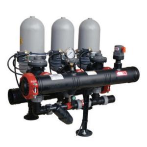 Netafim 2in LP Disc-Kleen Filter Battery, 2 filters, 120 mesh DC Solenoid