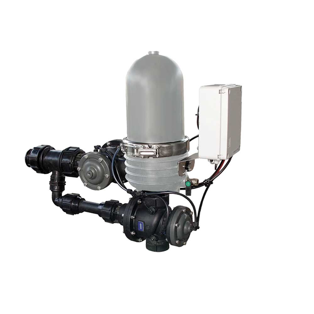 Netafim 2in Compact LP Disc-Kleen Filter, 120 mesh, DCL Solenoid, Low Flow