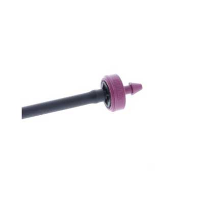 Netafim Dripper Assy 3.2 GPH Plum/Black Dripper, Black Tubing 48in - 25 Pack