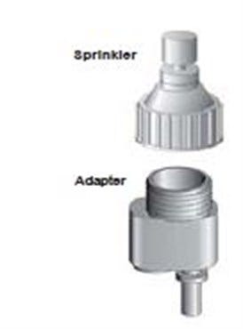 Netafim Micronet 1/2in Male Adapter x Male Micronet - 25 Pack