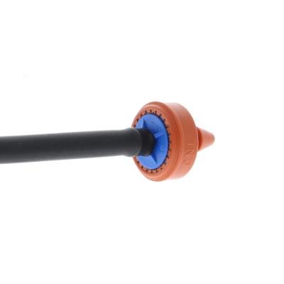 Netafim Dripper Assy 10.6 GPH Orange/Blue Dripper, Black Tubing 48in - 25 Pack